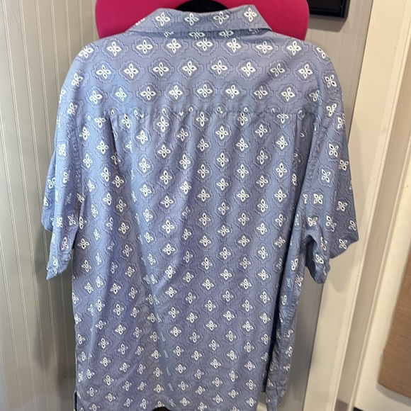 ROUNDTREE & YORKE MENS SHORT SLEEVE SHIRT SZ 2XT - Picture 5 of 5